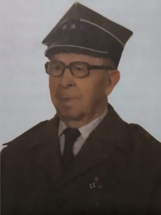 Zdjecie przedstawia Andrzeja Bryndze ps Borsuk